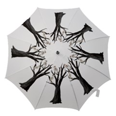 Dead Tree  Hook Handle Umbrellas (medium) by Valentinaart