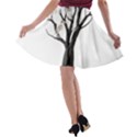 Dead tree  A-line Skater Skirt View2