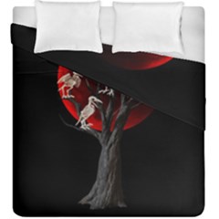 Dead Tree  Duvet Cover Double Side (king Size) by Valentinaart