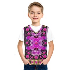 Flowers And Gold In Fauna Decorative Style Kids  Sportswear