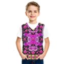 Flowers And Gold In Fauna Decorative Style Kids  SportsWear View1