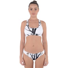 Dead Tree  Cross Back Hipster Bikini Set by Valentinaart