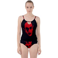 Dracula Cut Out Top Tankini Set by Valentinaart