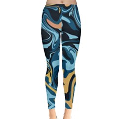 Abstract Marble 18 Leggings 