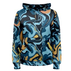 Abstract Marble 18 Women s Pullover Hoodie