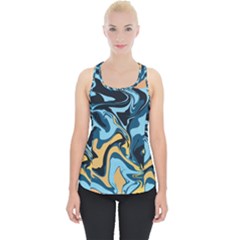 Abstract Marble 18 Piece Up Tank Top