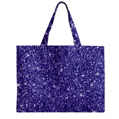 New Sparkling Glitter Print E Zipper Mini Tote Bag