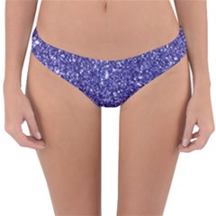 New Sparkling Glitter Print E Reversible Hipster Bikini Bottoms