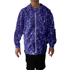 New Sparkling Glitter Print E Hooded Wind Breaker (Kids)