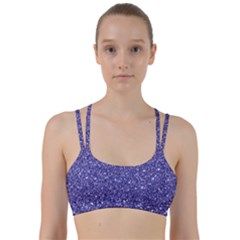 New Sparkling Glitter Print E Line Them Up Sports Bra