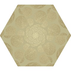 Modern, Gold,polka Dots, Metallic,elegant,chic,hand Painted, Beautiful,contemporary,deocrative,decor Mini Folding Umbrellas