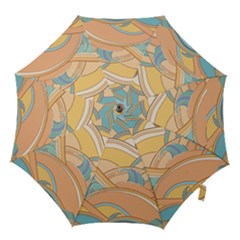 Abstract Nature 5 Hook Handle Umbrellas (Medium)