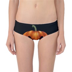 Halloween Pumpkin Classic Bikini Bottoms by Valentinaart