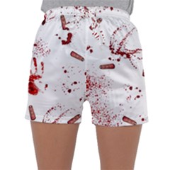 Massacre  Sleepwear Shorts by Valentinaart