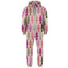 Christmas tree pattern Hooded Jumpsuit (Men) 