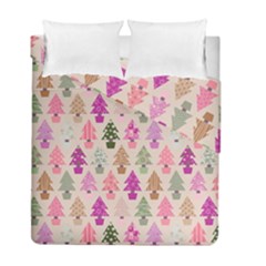 Christmas tree pattern Duvet Cover Double Side (Full/ Double Size)
