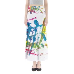 No 128 Full Length Maxi Skirt by AdisaArtDesign