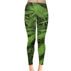 Marijuana Plants Pattern Leggings 
