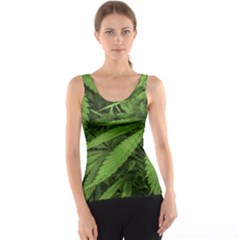 Marijuana Plants Pattern Tank Top