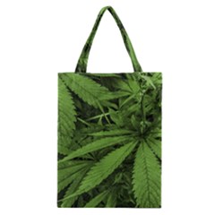 Marijuana Plants Pattern Classic Tote Bag