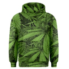 Marijuana Plants Pattern Men s Pullover Hoodie