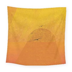 Sunset Square Tapestry (large) by berwies