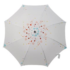 Music Cloud Heart Love Valentine Star Polka Dots Rainbow Mask Sky Hook Handle Umbrellas (small)