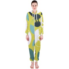 Streaming Forces Music Disc Hooded Jumpsuit (ladies) 