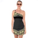 art nouvea antigue One Soulder Bodycon Dress View1