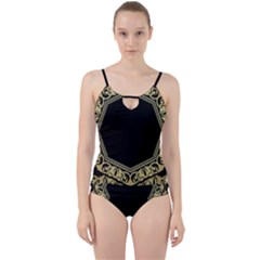 Art Nouvea Antigue Cut Out Top Tankini Set by NouveauDesign