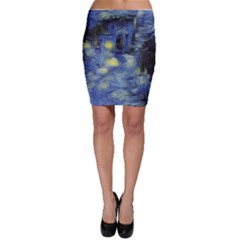 Van Gogh Inspired Bodycon Skirt by NouveauDesign