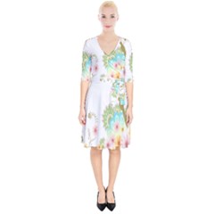 Wreaths Sexy Flower Star Leaf Rose Sunflower Bird Summer Wrap Up Cocktail Dress by Mariart