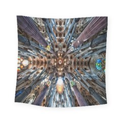 Iron Glass Space Light Square Tapestry (small) by Mariart