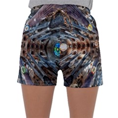 Iron Glass Space Light Sleepwear Shorts by Mariart