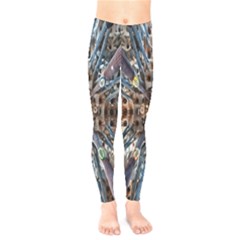 Iron Glass Space Light Kids  Legging by Mariart