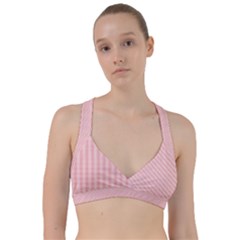 Red Polka Dots Line Spot Sweetheart Sports Bra by Mariart