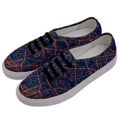 Virginia Map Art City Men s Classic Low Top Sneakers