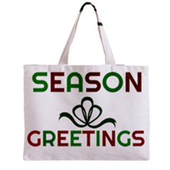 Season Greetings Medium Tote Bag by Colorfulart23