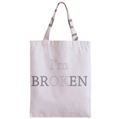I Am Ok - Broken Classic Tote Bag by Valentinaart