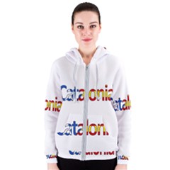 Catalonia Women s Zipper Hoodie by Valentinaart