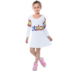 Catalonia Kids  Long Sleeve Velvet Dress by Valentinaart