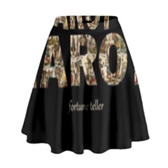 Tarot Fortune Teller High Waist Skirt by Valentinaart