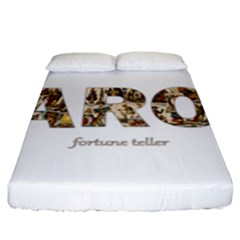 Tarot Fortune Teller Fitted Sheet (king Size) by Valentinaart