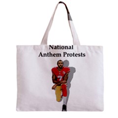 National Anthem Protest Zipper Mini Tote Bag by Valentinaart