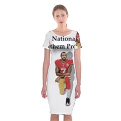 National Anthem Protest Classic Short Sleeve Midi Dress by Valentinaart