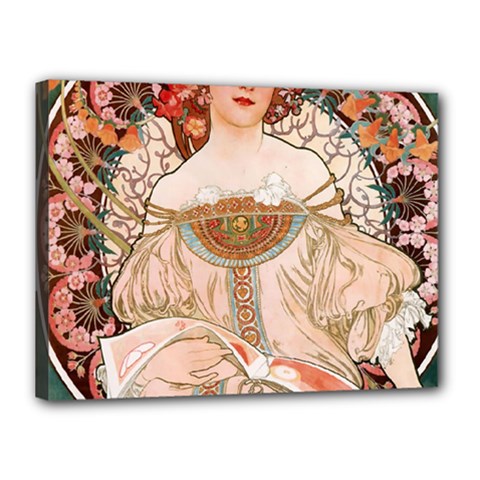 Alfons Mucha   F  Champenois Imprimeur ¨|diteur Canvas 16  X 12  by NouveauDesign