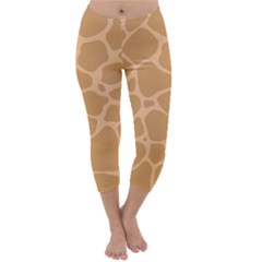 Autumn Animal Print 10 Capri Winter Leggings 