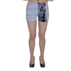 Dali s Heart Beat Skinny Shorts