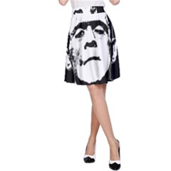 Frankenstein s Monster Halloween A-line Skirt