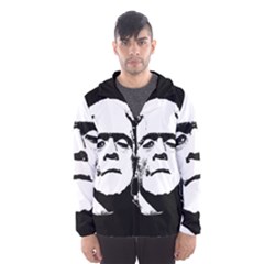 Frankenstein s Monster Halloween Hooded Wind Breaker (men)